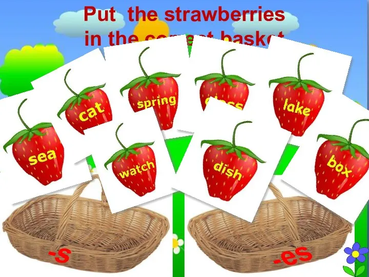 Plurals strawberry. Game
