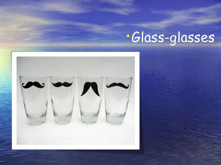 Glass-glasses