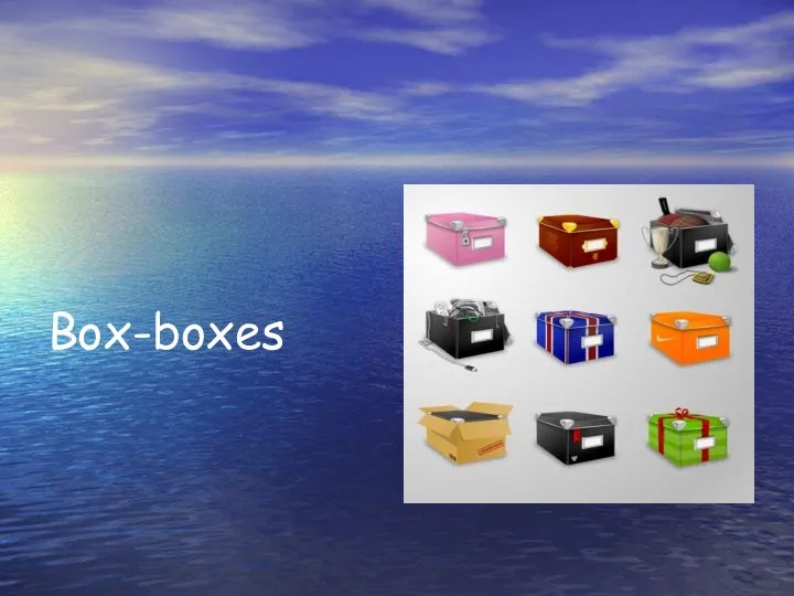 Box-boxes