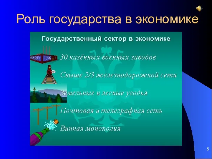 Роль государства в экономике