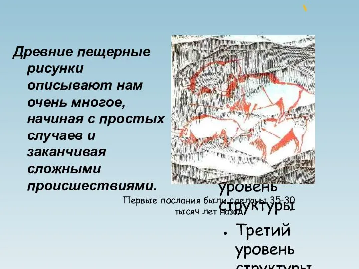 Древние пещерные рисунки описывают нам очень многое, начиная с простых случаев