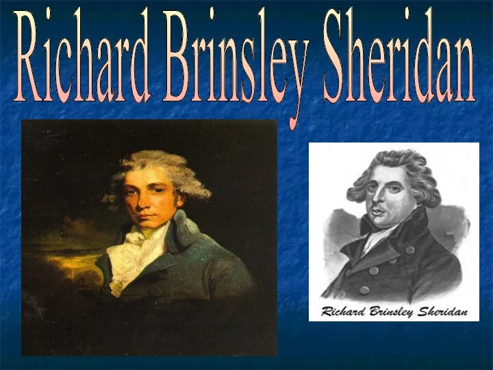 Richard Brinsley Sheridan