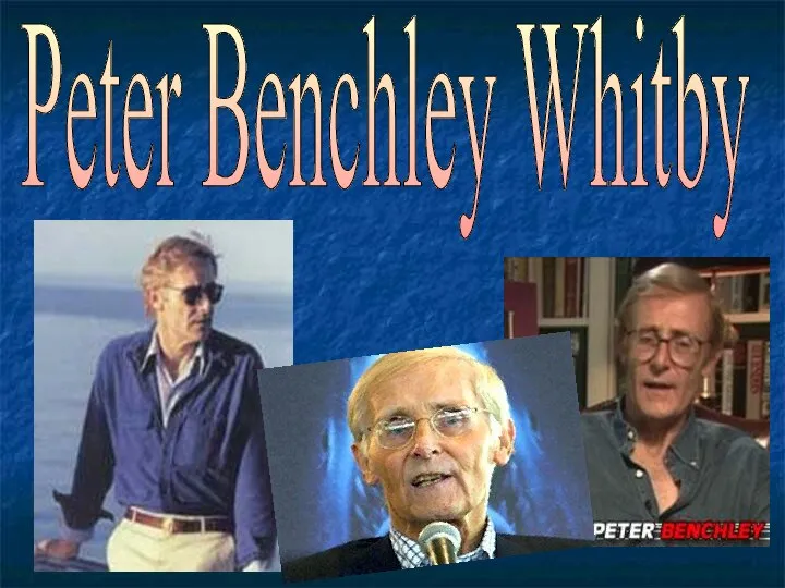 Peter Benchley Whitby