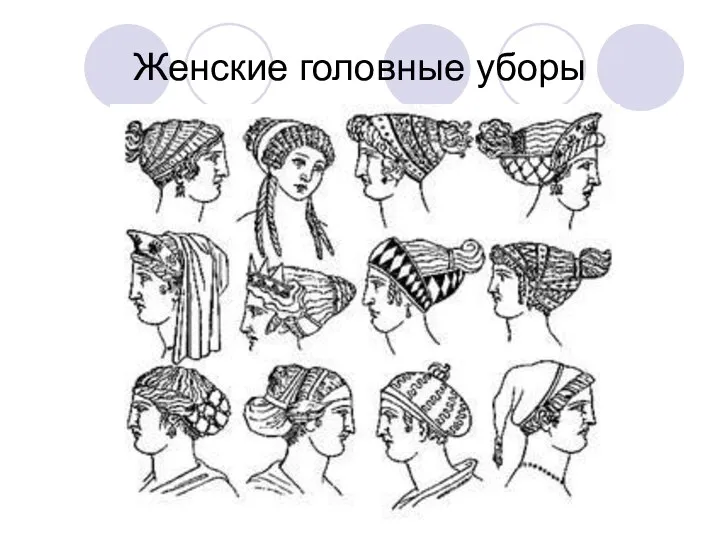 Женские головные уборы