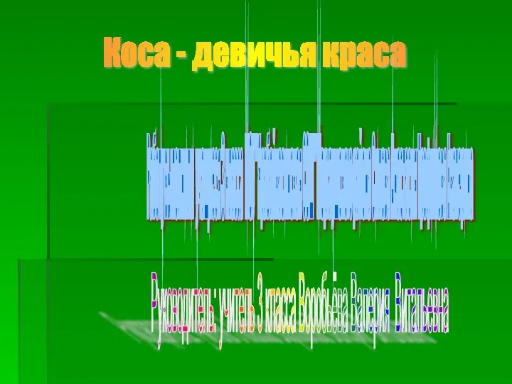 Коса - девичья краса Работу выполнили учащиеся 3 класса МОУ "Ярабайкасинская