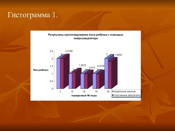 Гистограмма 1.