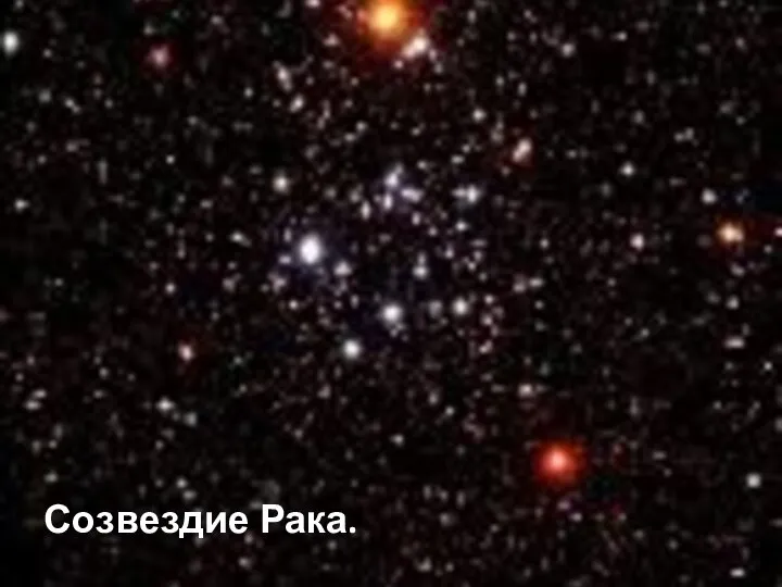 Созвездие Рака.