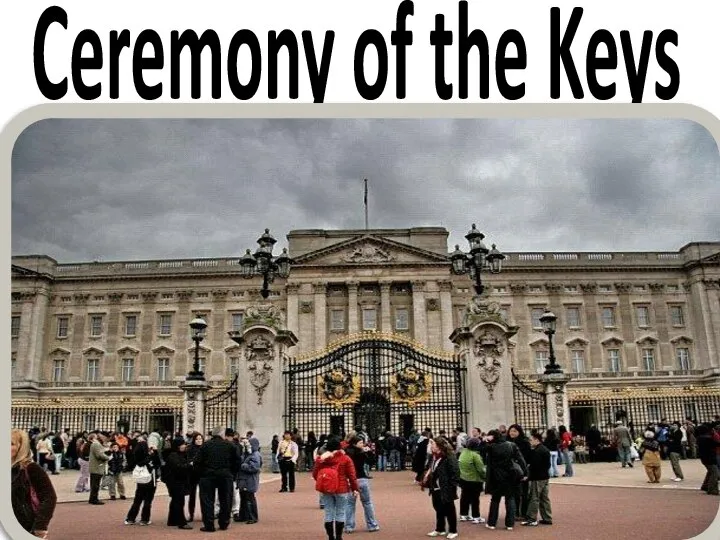 Ceremony of the Keys