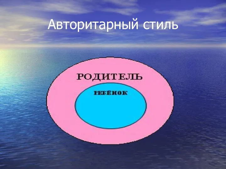 Авторитарный стиль