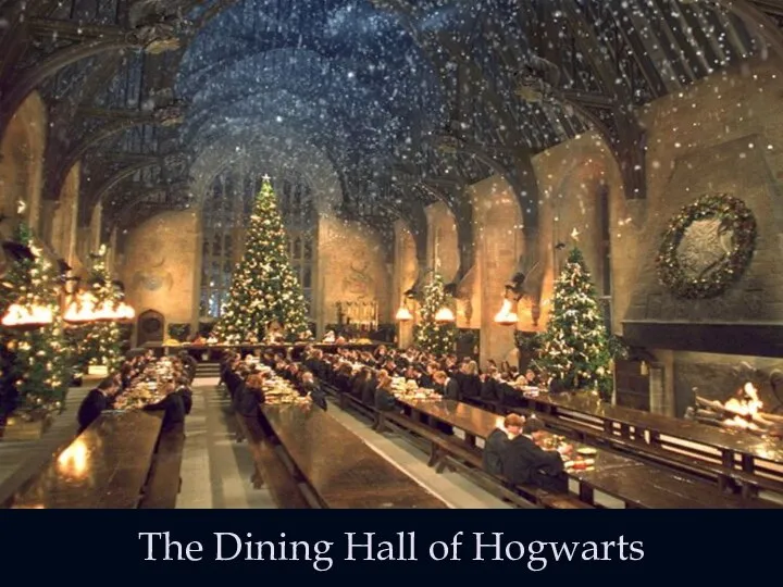 The Dining Hall of Hogwarts