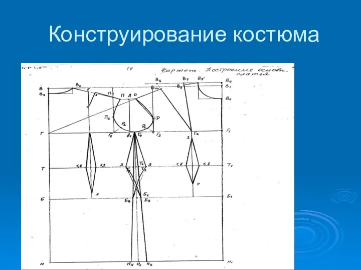 Конструирование костюма