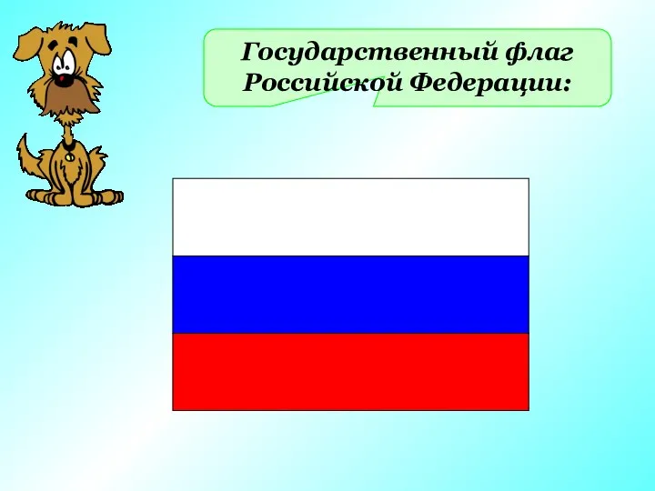 Государственный флаг Российской Федерации: