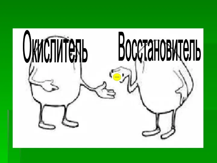 Окислитель Восстановитель