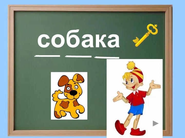 собака