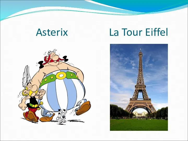 Asterix La Tour Eiffel