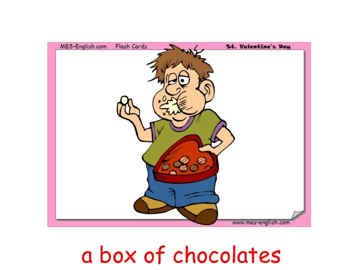 a box of chocolates