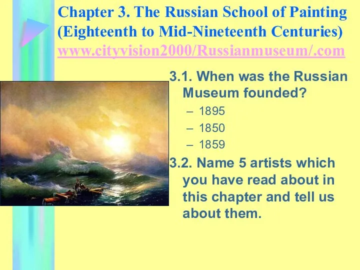 Chapter 3. The Russian School of Painting (Eighteenth to Mid-Nineteenth Centuries)