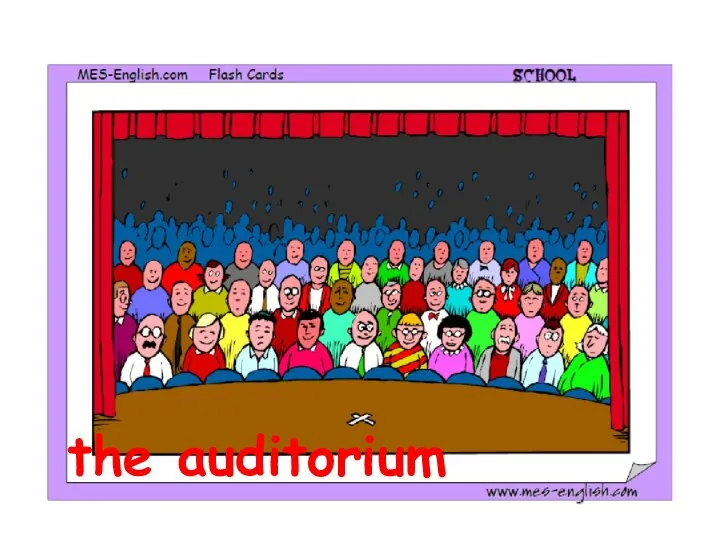 the auditorium