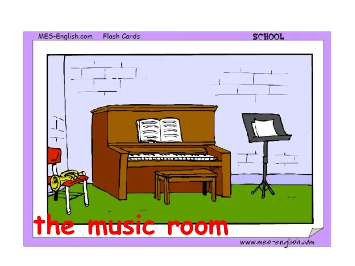 the music room