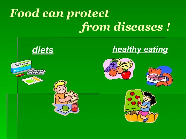 Food can protect from diseases ! diets healthy eating