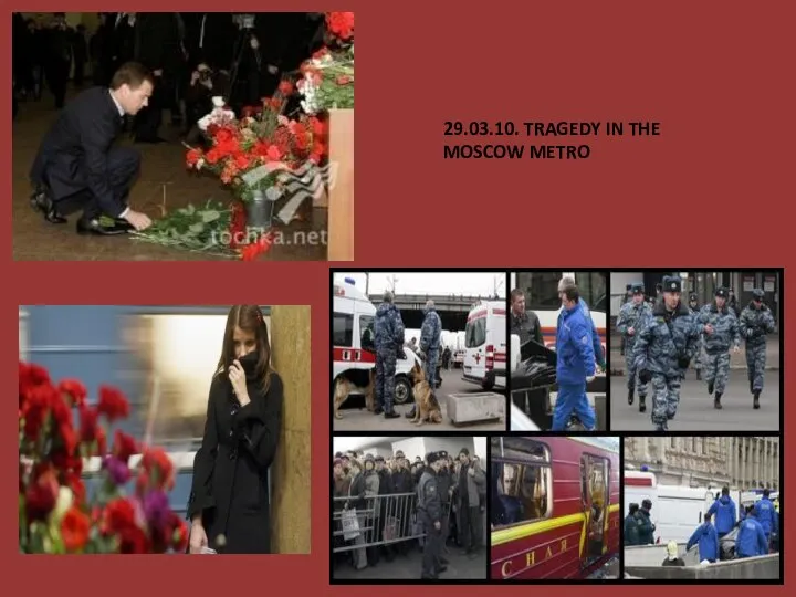 29.03.10. TRAGEDY IN THE MOSCOW METRO