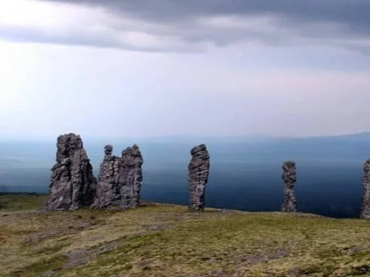 The Seven Wonders of Russia Weathered Pillars or Mansi fools-a unique