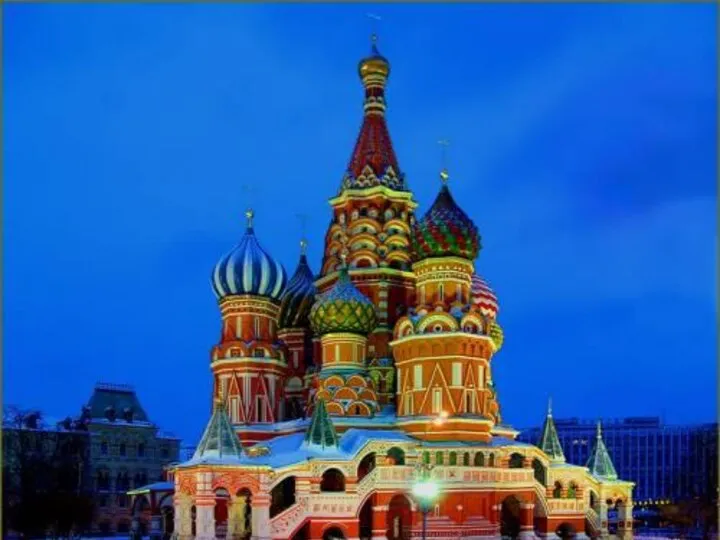 The Seven Wonders of Russia Saint Basil cathedral is considered the