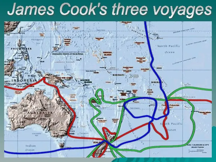 James Cook's three voyages