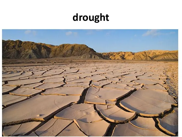 drought