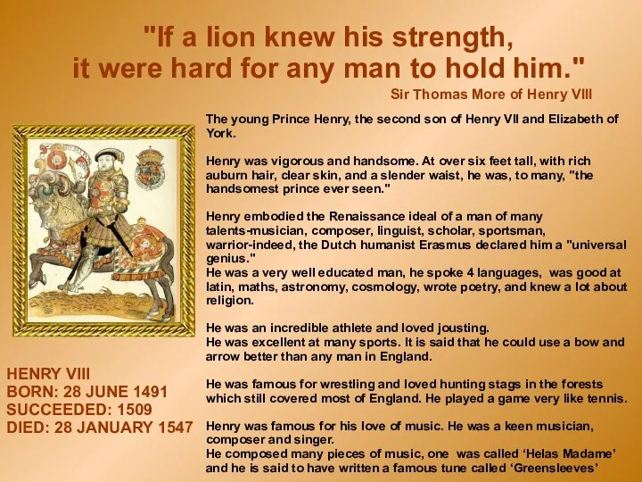 "If a lion knew his strength, it were hard for any