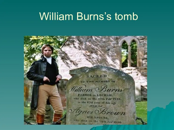 William Burns’s tomb