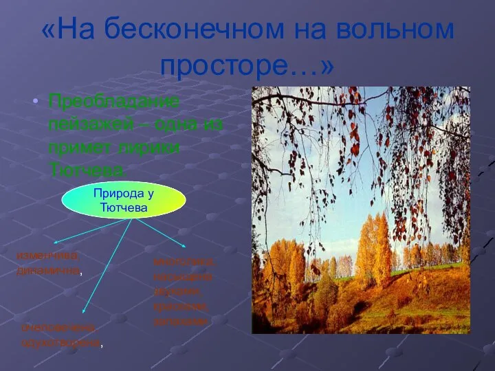 «На бесконечном на вольном просторе…» Преобладание пейзажей – одна из примет