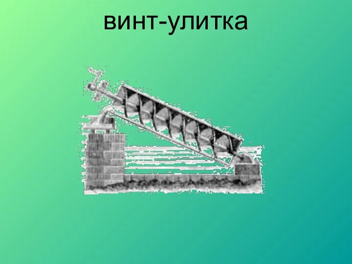 винт-улитка