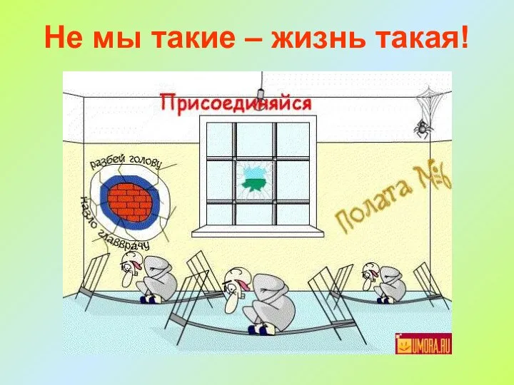 Не мы такие – жизнь такая!