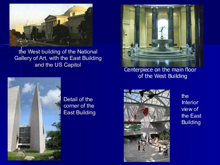 the West building of the National Gallery of Art, with the