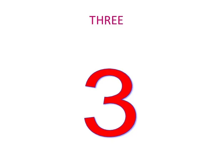 THREE 3