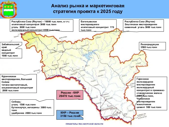 Забайкальский край медный концентрат 1000 тыс.тонн Куранахское месторождение, Большой Сейим титано-магнетитовый,