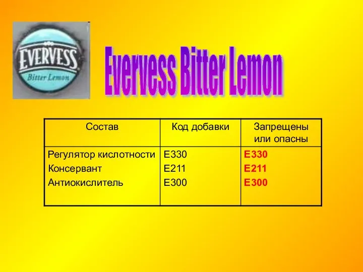 Evervess Bitter Lemon