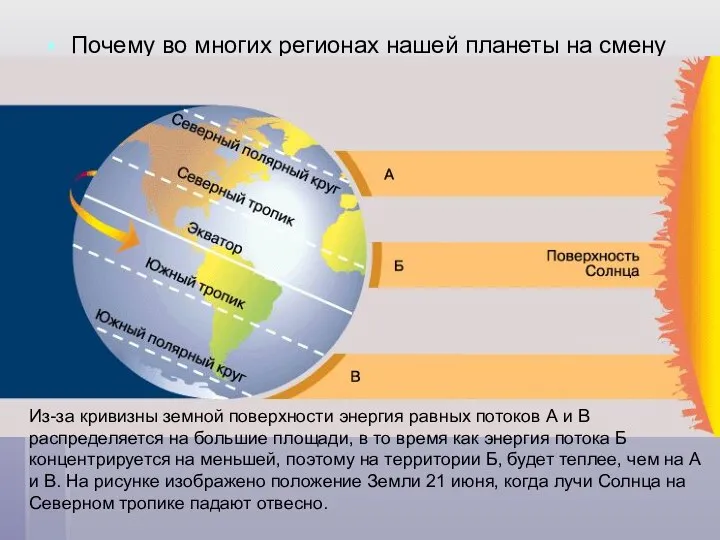 Почему во многих регионах нашей планеты на смену теплому лету приходит