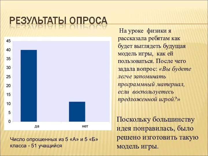 На уроке физики я рассказала ребятам как будет выглядеть будущая модель