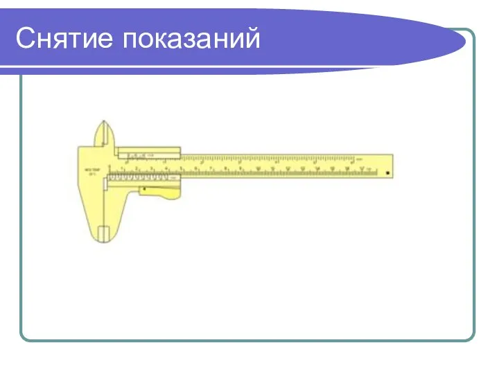 Снятие показаний