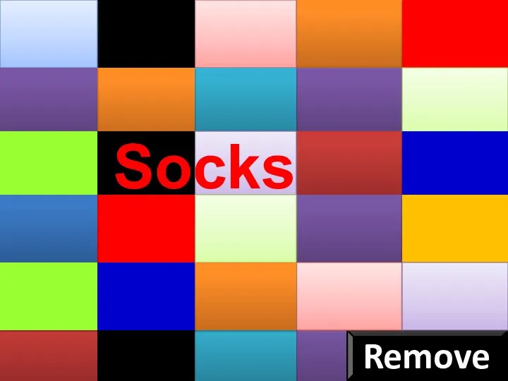 Remove Socks