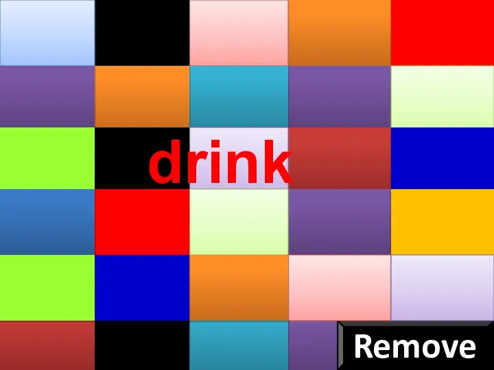 Remove drink