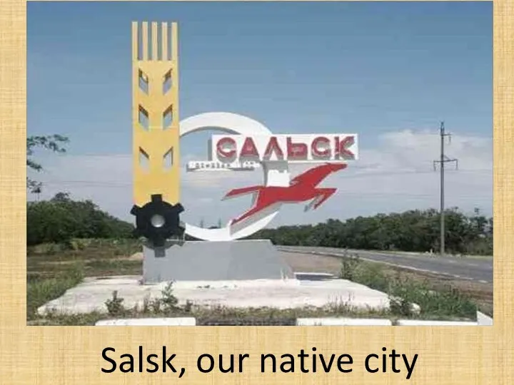 Salsk, our native city