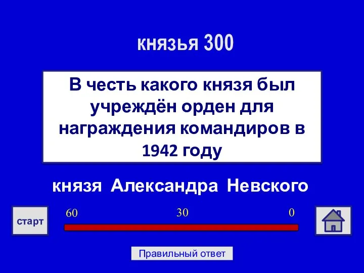 князя Александра Невского В честь какого князя был учреждён орден для