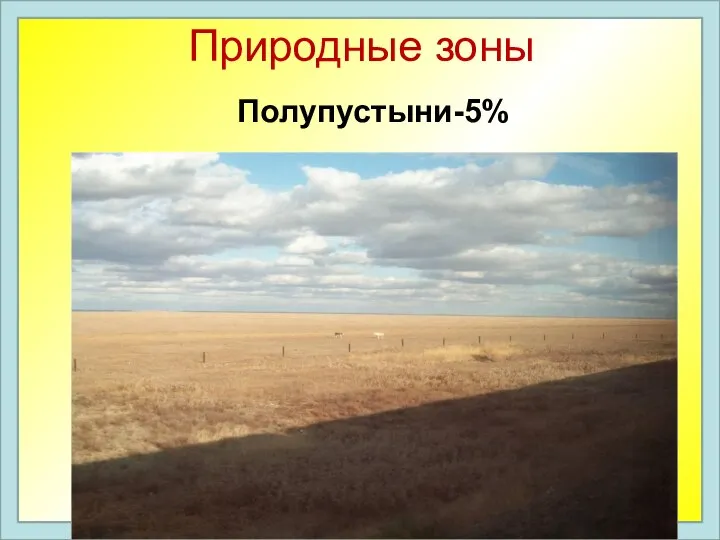 Природные зоны Полупустыни-5%