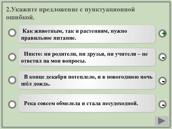 2.Укажите предложение с пунктуационной ошибкой. Как животным, так и растениям, нужно