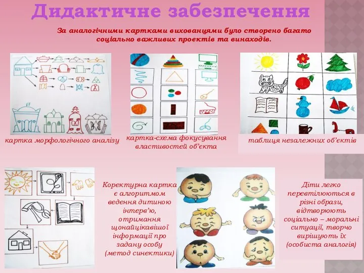 За аналогічними картками вихованцями було створено багато соціально важливих проектів та