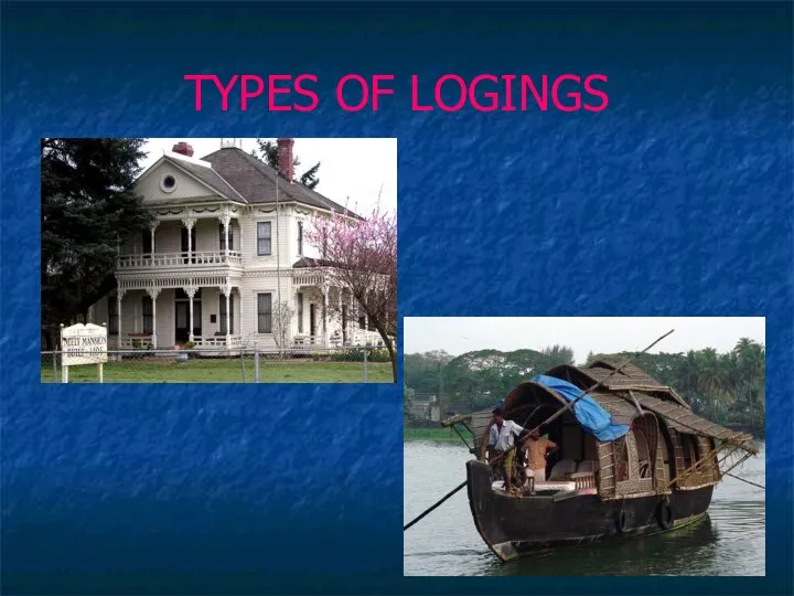 TYPES OF LOGINGS