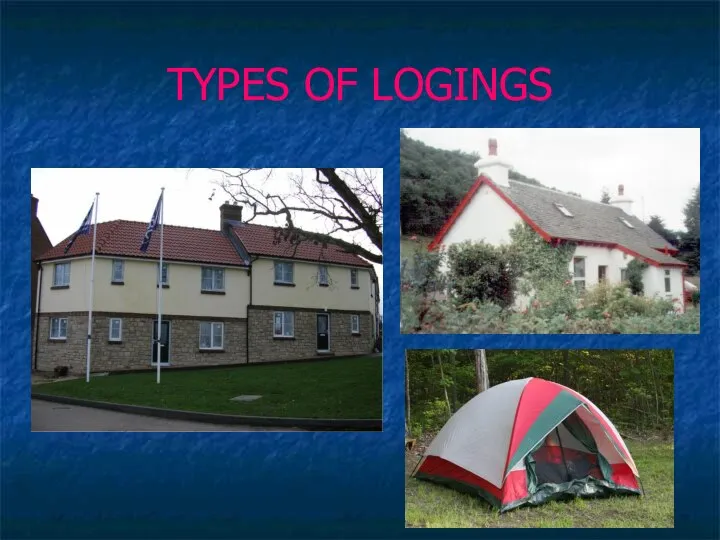 TYPES OF LOGINGS